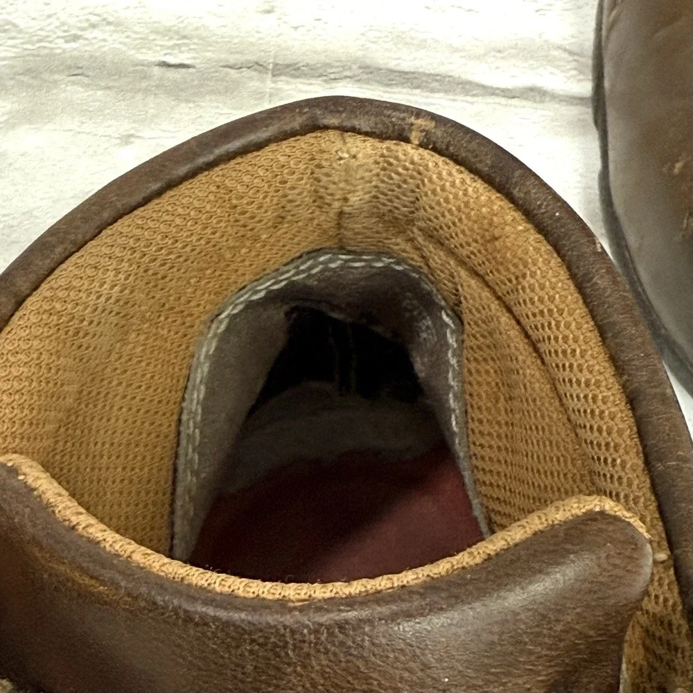 Twisted X‎ Chukka Driving Moc Boots Mens 6.5 M Brown Leather Barn Chore WDMCTM1